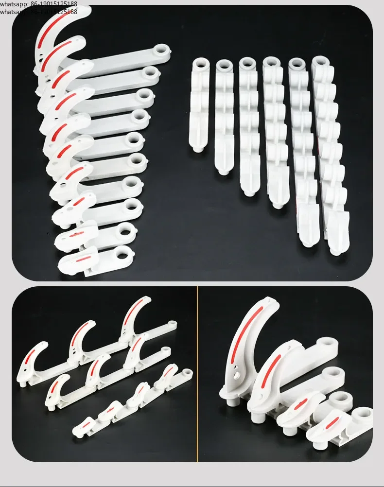 

Кабельный крюк GL-PVC18~120 с огнезащитной изоляцией из пластика, 10 штук в упаковке