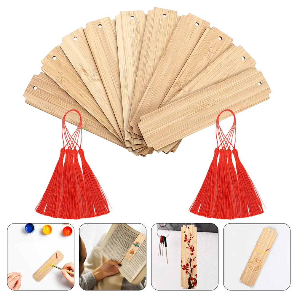 

Diy Carving Bookmarks Wooden Page Markers Doodle Hanging Tags Handmade Blank Unfinished Diy Bookmarks For Students Readers