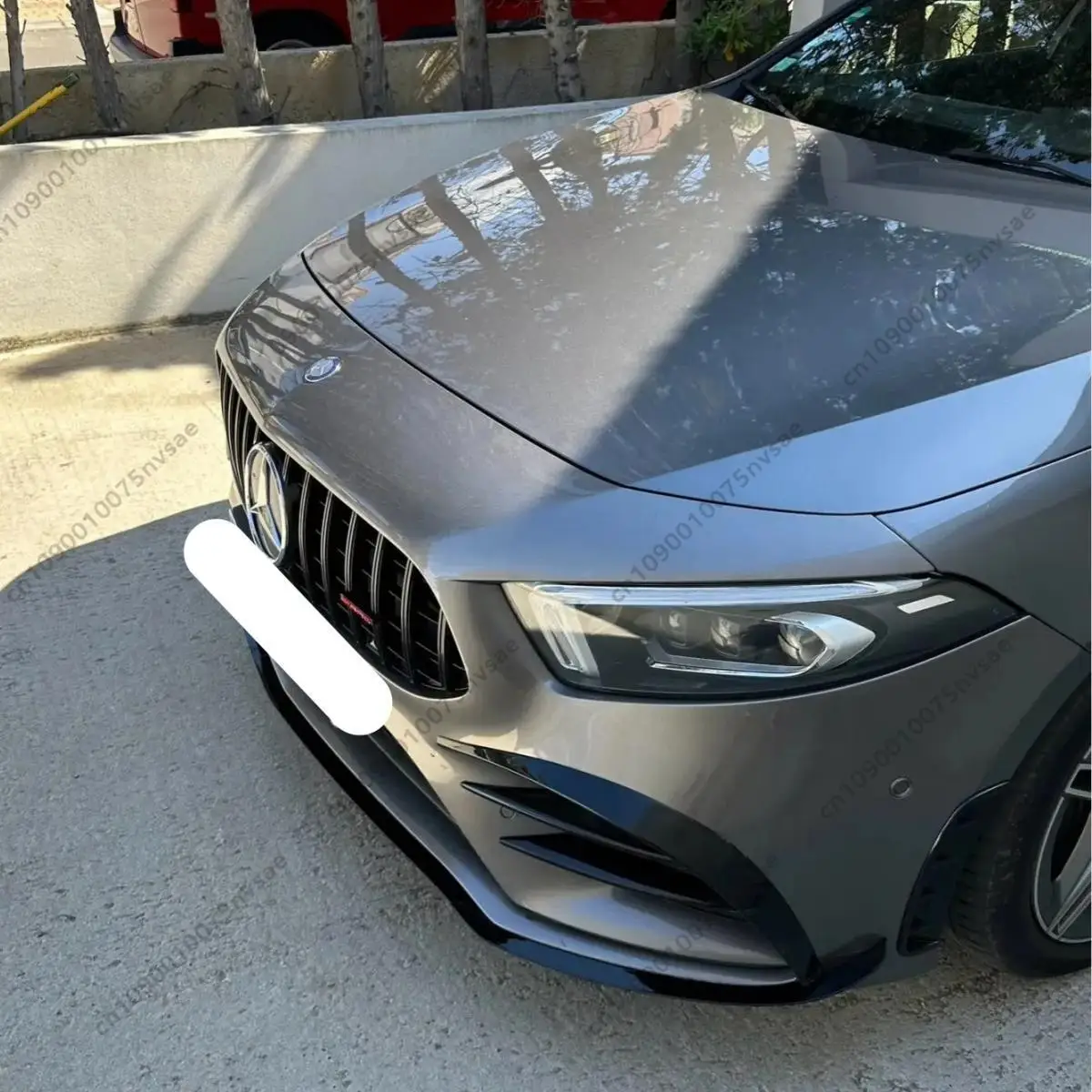 

Front Canards Apron Bumper Splitter Spoiler For Mercedes Benz W177 A180 A200 A250 A260 AMG A35 2018-2022 Wind Knife Body Kits