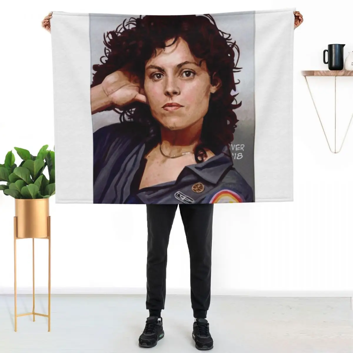 Sigourney Weaver 79 Throw Blanket Luxury Designer Polar Sofa Thermals For Travel manga Flannel Blankets