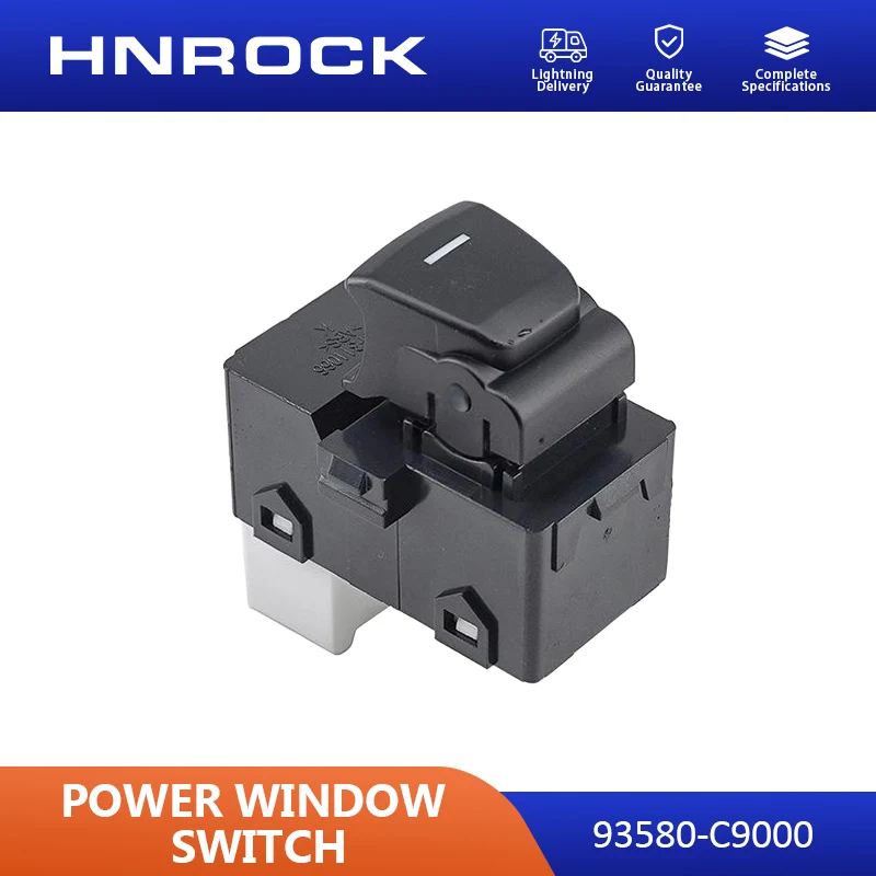 NEW HNROCK 93580-C9000 is Suitable For Hyundai Car Parts Ix25 Window Lift Switch, Single Switch, high quality, 1 piece