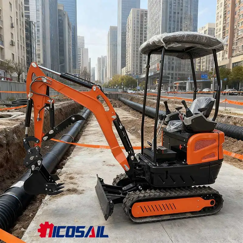 

Mini Excavator High Quality Construction And Farm Equipment EPA EUR5 Compliant Affordable Price