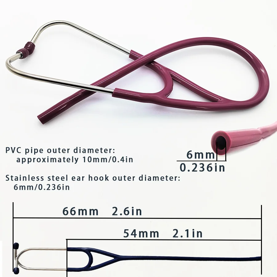 Stethoscope accessories A-tube rubber tube