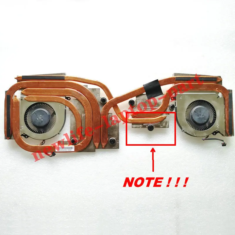 Imagem -04 - Original para Msi Ge66 Gl66 Gp66 Ms1543 Ms-1542 Ms-1541 10sf 10uh 10ug 10ue 11uh Refrigerador de Refrigeração do Ventilador Dissipador Calor E32250062b-a02