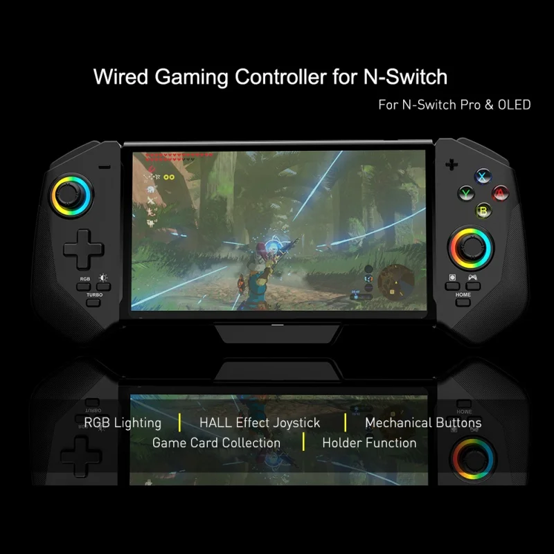 Nintendo Stk-7047 for Switch Switch OLED In-line Game Controller with 6-axis