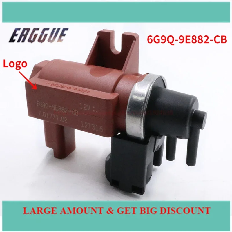 

Brand New 161842 1449602 31216025 6G9Q-9E882-CB 6G9Q-9E882-CA Turbo Pressure Solenoid Valve For C-MAX Focus Galaxy S-MAX