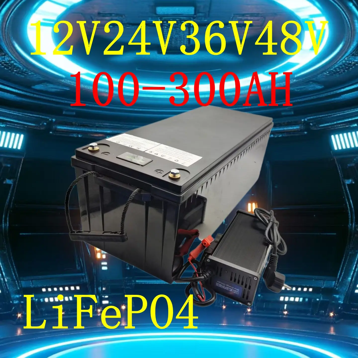

LiFePO4 Аккумулятор глубокого цикла 12 В, 100 Ач, 200 Ач, 300 Ач, 400 Ач, 24 В, 150 Ач, 200 Ач, 36 В, 48 В, для домашней трехколесной электронной лодки