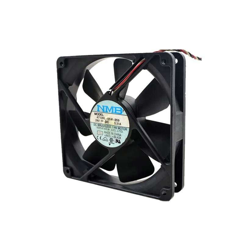 NEW ORIGINAL 4710NL-05W-B59 24V 0.31A 12025 120*120*25mm 12cm COOLING FAN