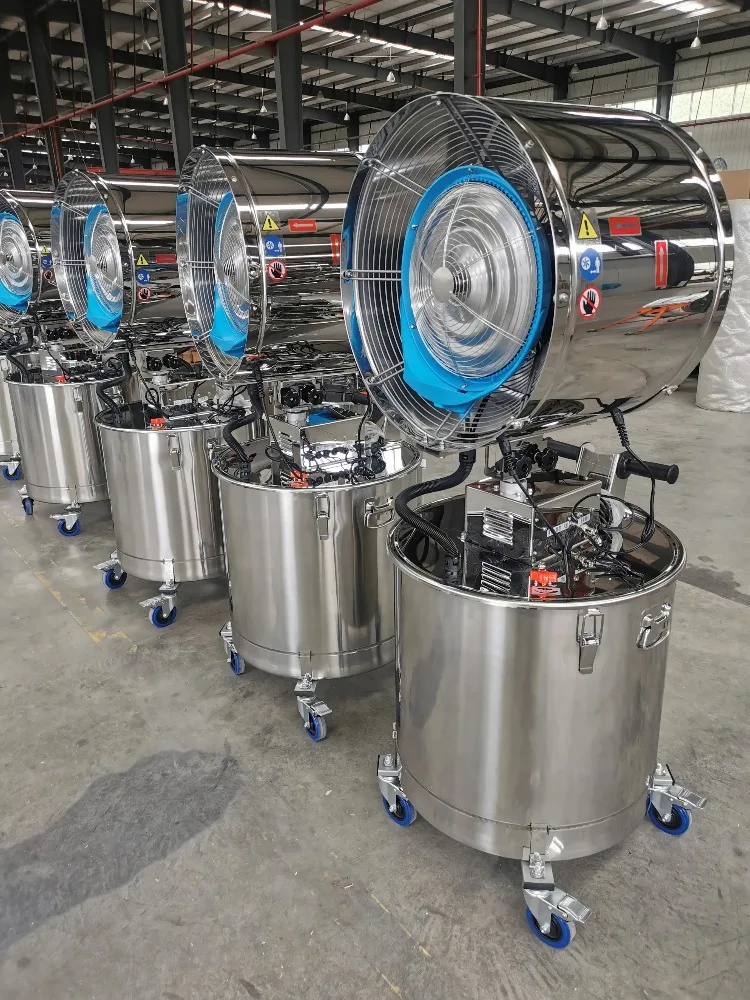 Summer Industrial Humidifier Agriculture Humidifier Spray Farm Mist Fan Water Misting Fan Agricultural Greenhouses