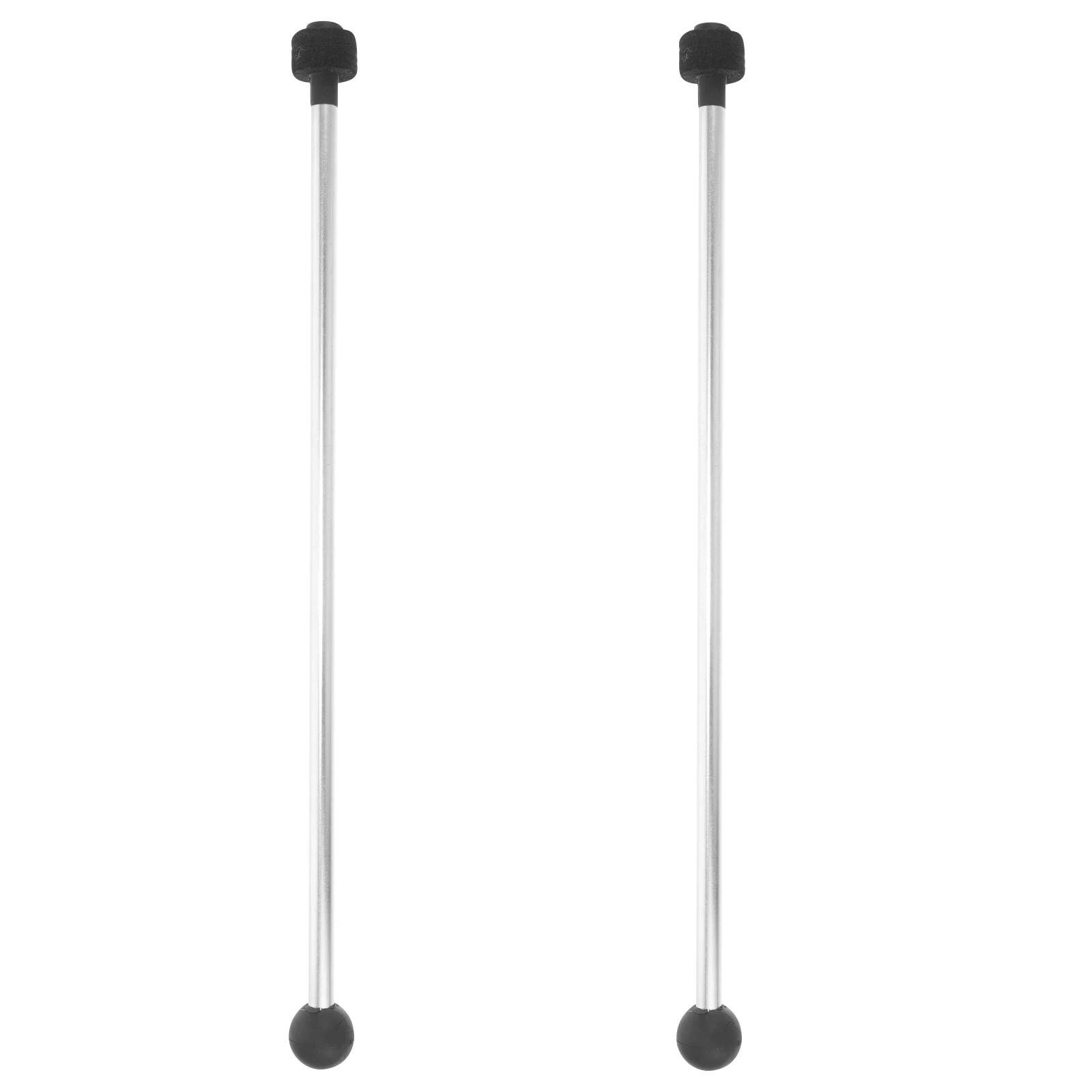 

Dual-Head Xylophone Mallets Rubber Percussion Sticks Stainless Steel Double-Sided Musical Hammer Marimba Tongue Drumsticks Kids