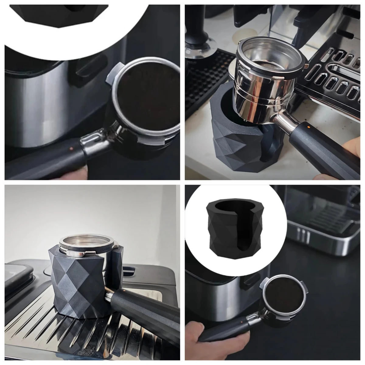 Coffee Tamper Holder Rack For NINJA ES601 ES655 ES701 Powder Making Barista Tamping Shelf Stand Tool