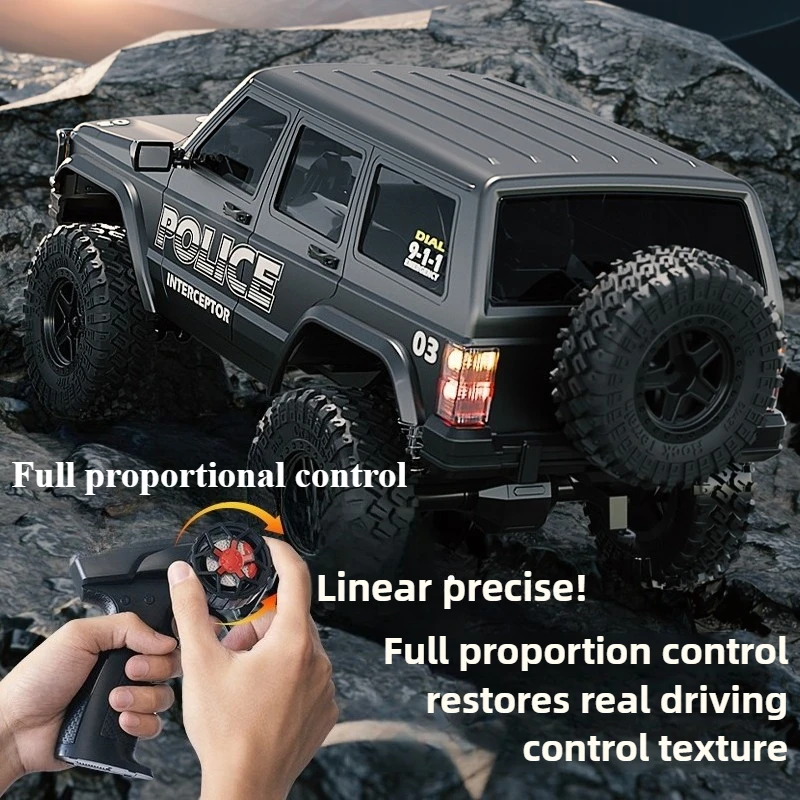 1/18 rc carro de escalada de controle remoto sg1803 tração nas quatro rodas totalmente proporcional simulação elétrica modelo de veículo off-road brinquedo