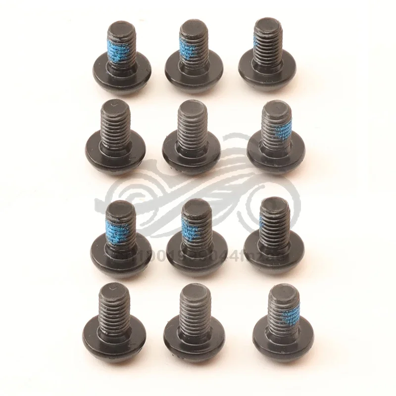 12pcs Stainless Steel Cycle Bicycle Brake Disc Bolts Screw Bike Brake Rotor Bolts Mtb Cycling Screws Bicycle Parts Citycoco