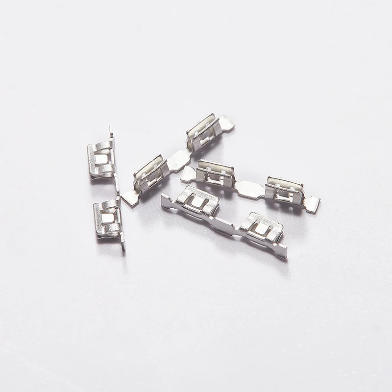 100pcs Shield cover clip PCB board fixing clip Communication equipment patch clip bracket Tin-plated pcb patch clip