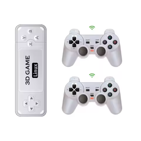 Y6 Portable Retro Video Game Players Handheld 2.4G Wireless Game Controllers 4K HD TV Console Gaming Stick PS Emulator