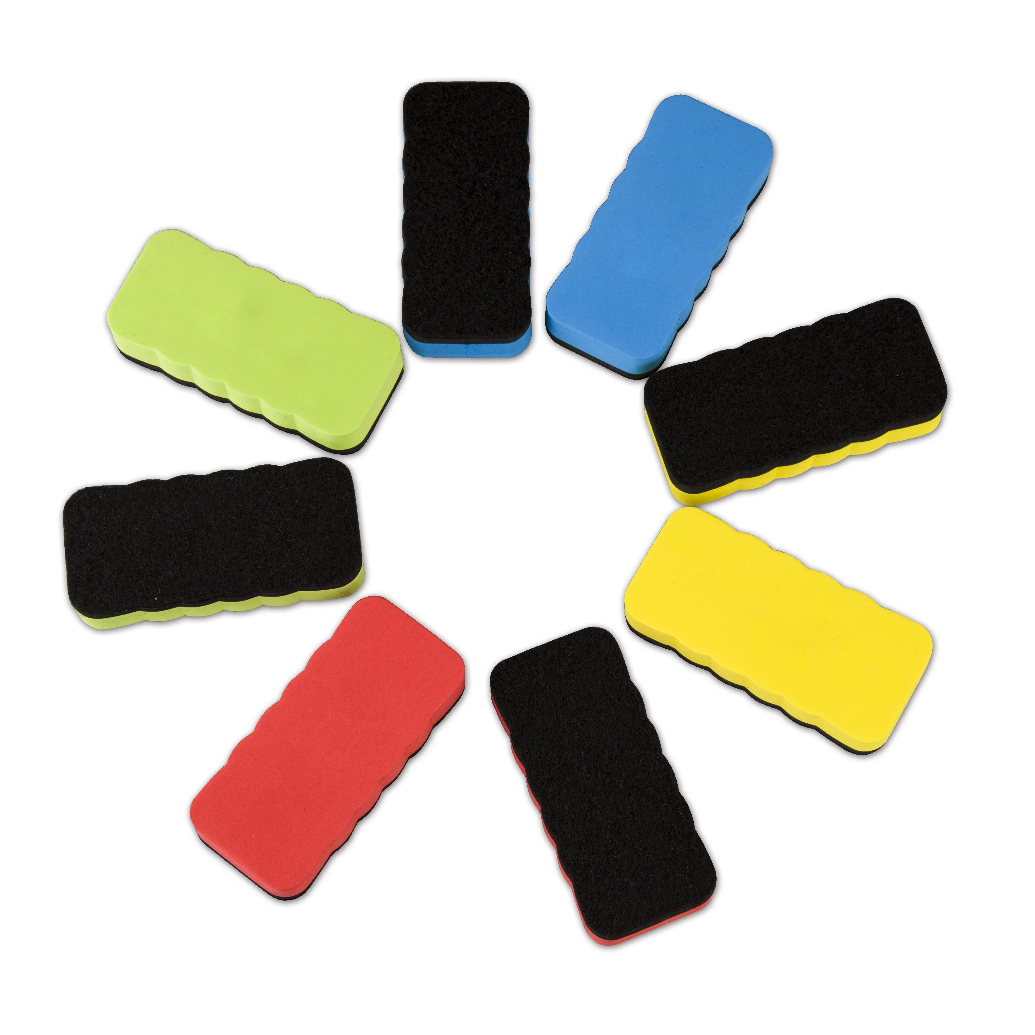 5 Pcs High Quality Felt Eva Dry Wipe Whiteboard Erasers Factory Wholesale Custom Magnetic Whiteboard Eraser Custom Blackboard Er