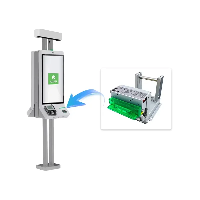 MASUNG MS-D347-TL Thermal Label Printer 80mm Mini Pos Android Ticket Receipt Print for Banking Machine Lmprimante Thermique