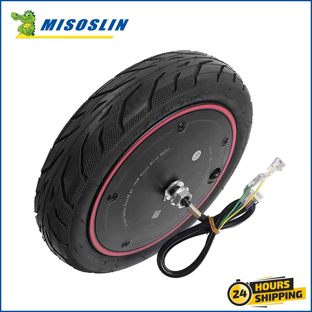 

36 В 350 Вт двигатель переднего колеса в сборе для электрического скутера Xiaomi 4 Pro 10 дюймов 60/70-7,0 Kickscooter вакуумные шины