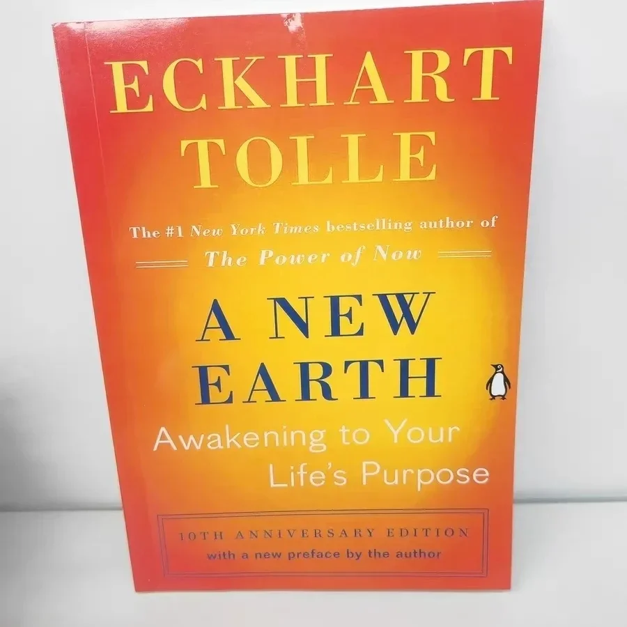 Una nuova terra di Eckhart Tolle risveglio allo scopo della tua vita libro inglese Paperback Libros