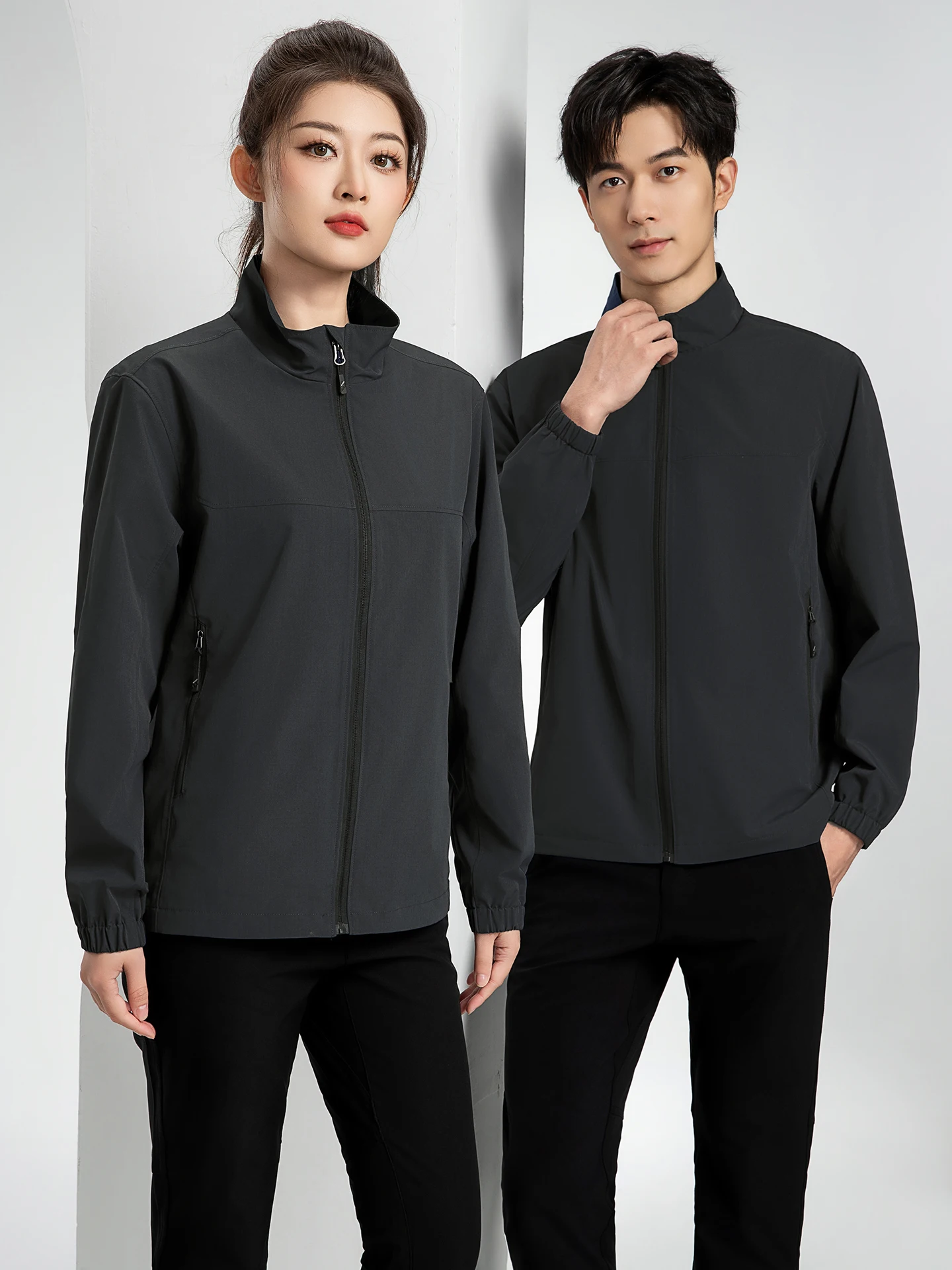 Высококачественная весенне-осенняя рабочая одежда с воротником-стойкой, тонкая ветрозащитная водонепроницаемая верхняя одежда для ремонта автомобилей, верхняя одежда