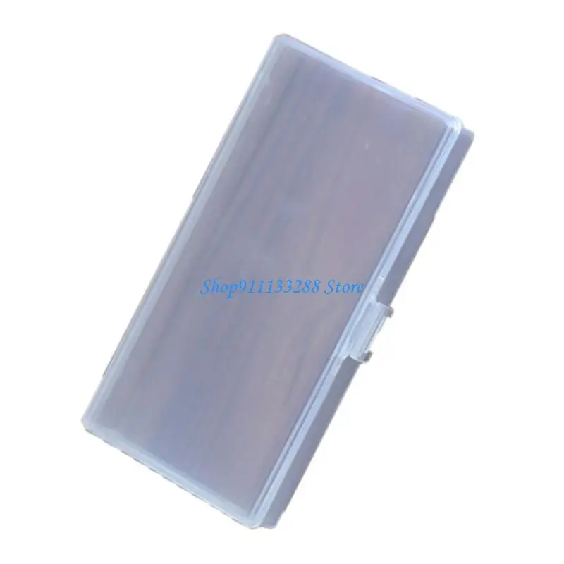 G88D Clear Sticker Holders Storage Organizers Small Sorting Box Sticker Storage Box