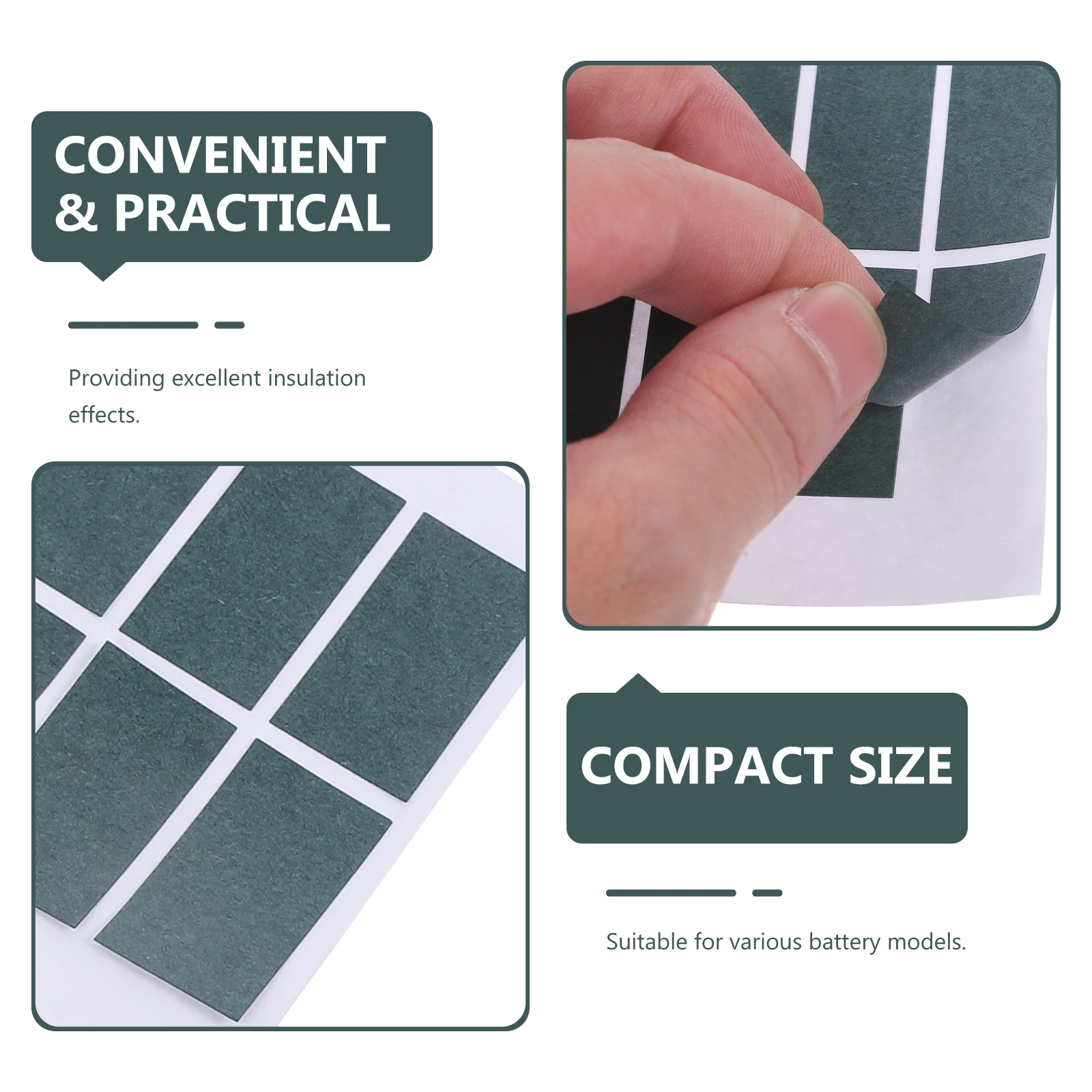 

32pcs 10 Sheets Wraps Insulated Wrap Tool Paper Insulation Gasket Insulation Paper Pad Insulated Wrap
