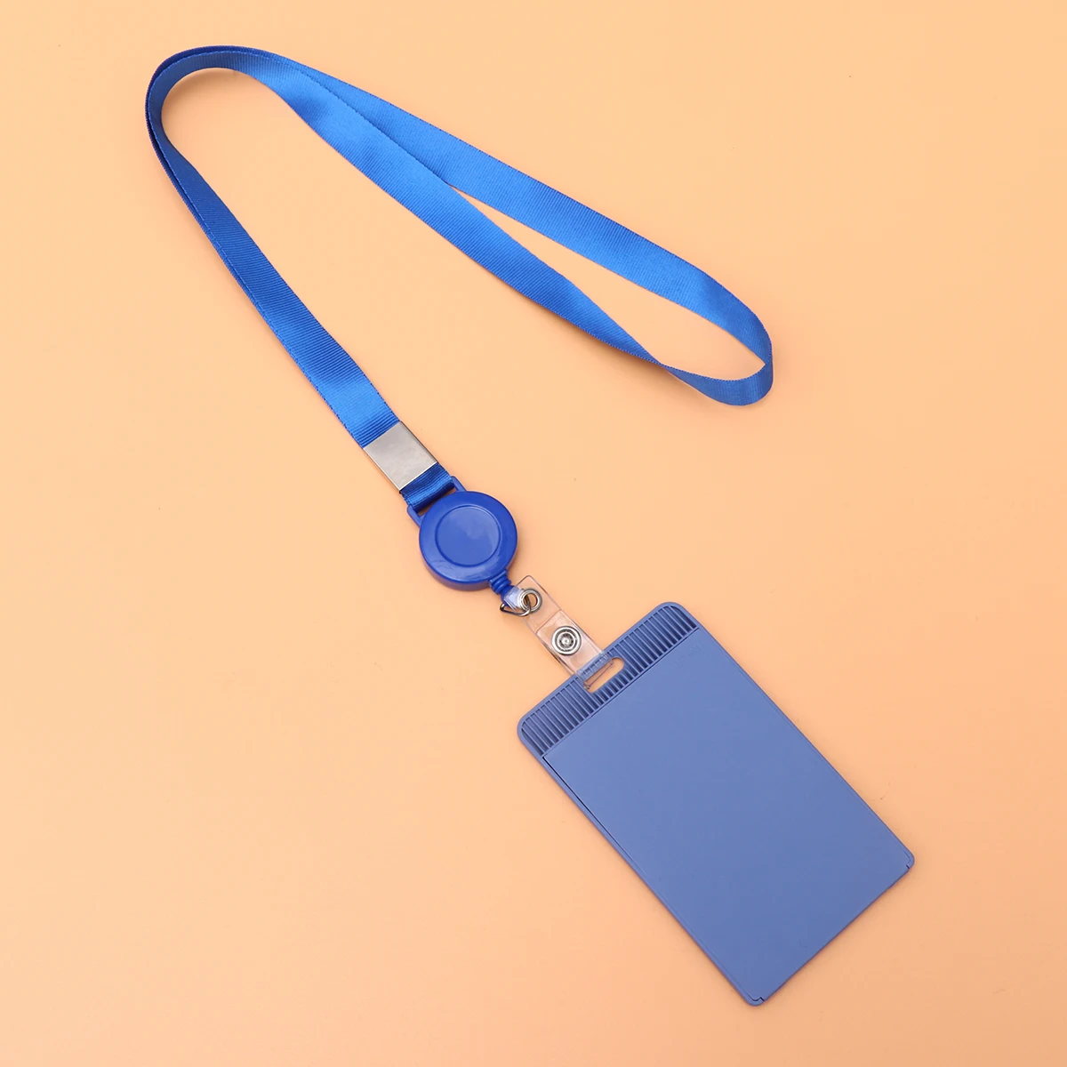 

4Pcs Safety Material Lanyard with Clip for Coaches Referees Students Workers Id Badge