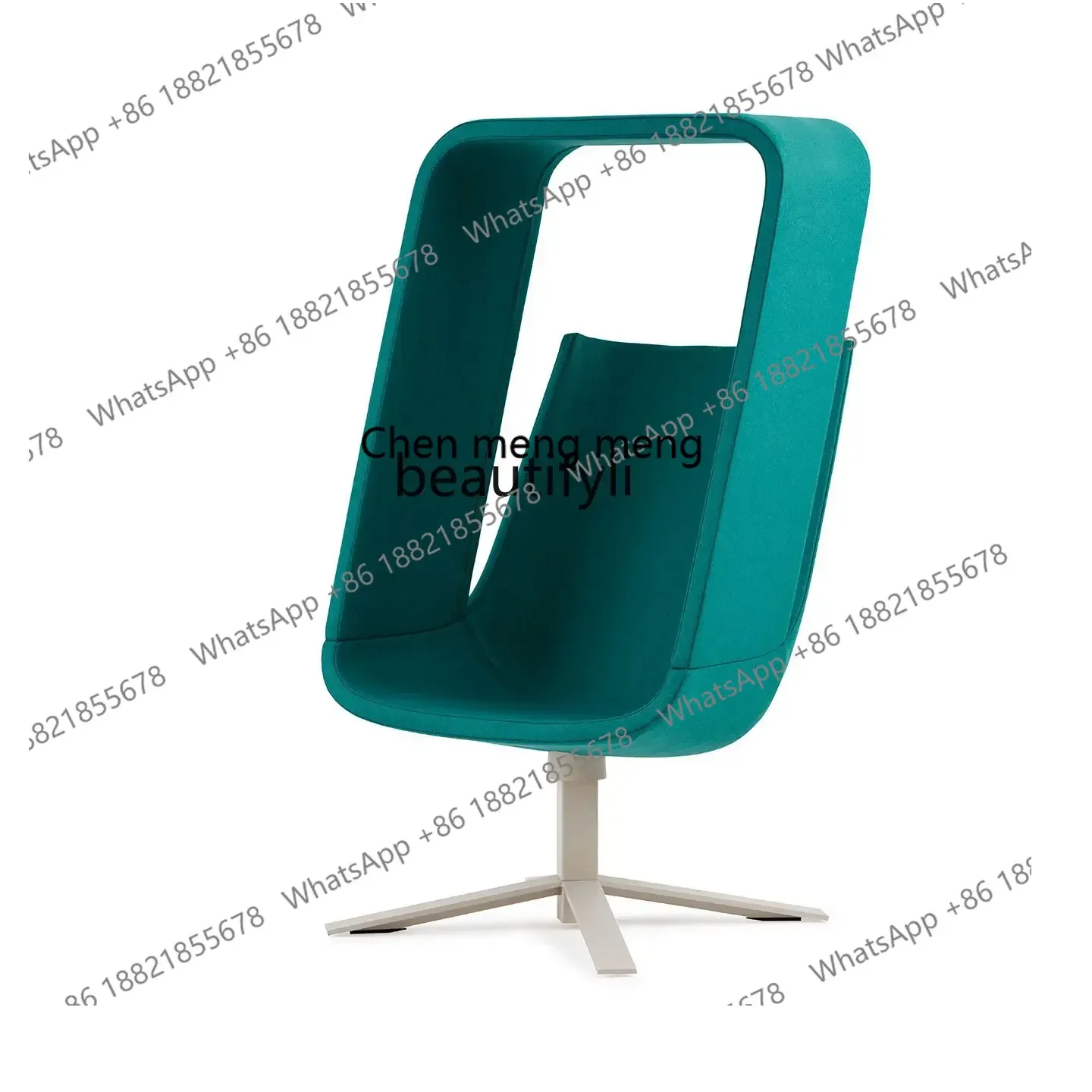 A182 C Modern creative designer special-shaped chair hotel office light luxury space telephone chair