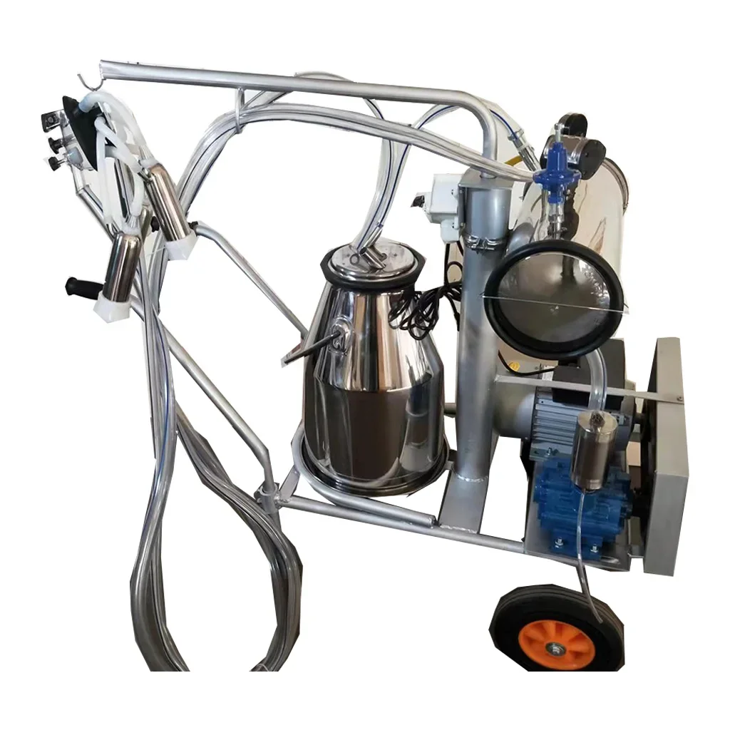 portable milking machines for dairy cows HJ-CM011VS automatic 8-10 goats/hour milking machine