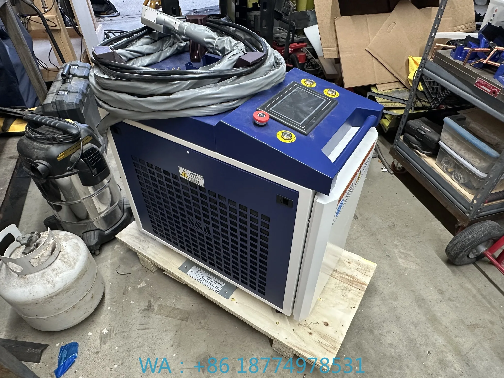 and Derusting Machine Rust Removal Portable 1500W Handheld  Continuous Portable   Cleaning