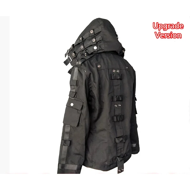 Frango Cosplay Fantasias para Pubg, Capa com capuz, Capuz da Idade Média, Pubg Jacket, Sobretudo, Capa Coats, Crianças e Adultos