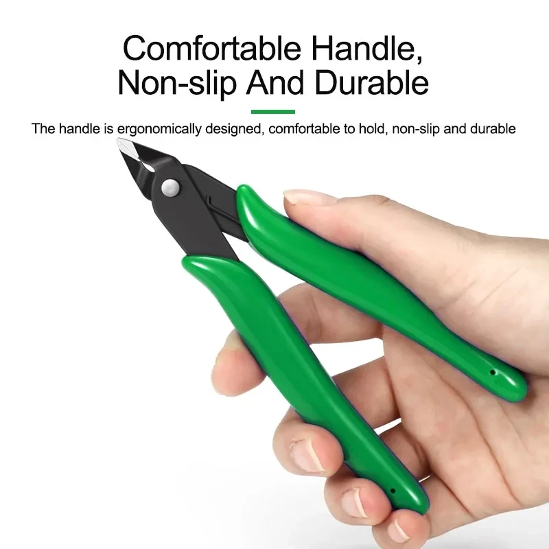 RELIFE RL-113 Multi Functional Wire Diagonal Pliers For Mobile Phone Repair High Hardness Electronic Cable Cutting Hand Tools