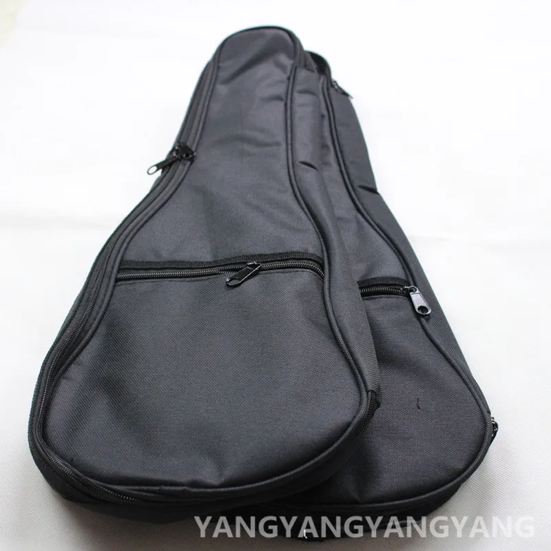 Ukulele Bag Case Backpack 21 23 24 26 Inch Soprano Concert Tenor Ukelele Black Mini Guitar Accessories Parts Carry Back Soft Gig