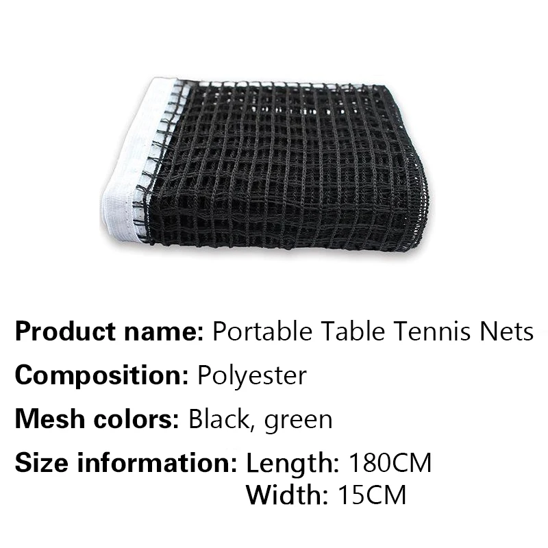

Table Tennis Nettable Tennis Rack Netthickened Table Tennis Table Nettable Tennis Blocking Net