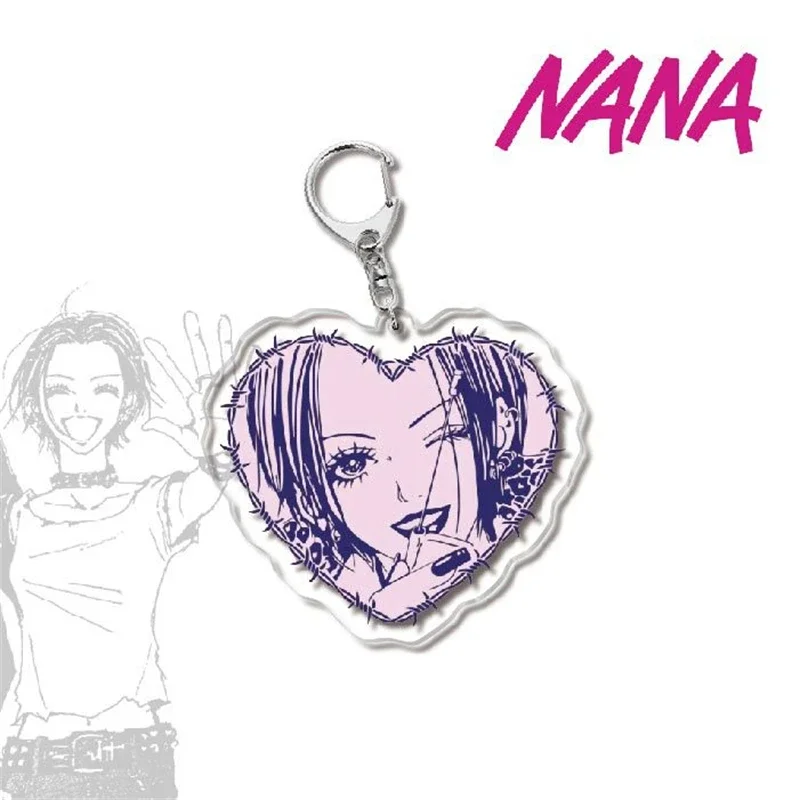 Anime NANA Osaki Chaveiro, Ai Yazawa Serizawa Reira Figura Chaveiro, Anel Jóias, Fãs Presentes, Saco Pingente