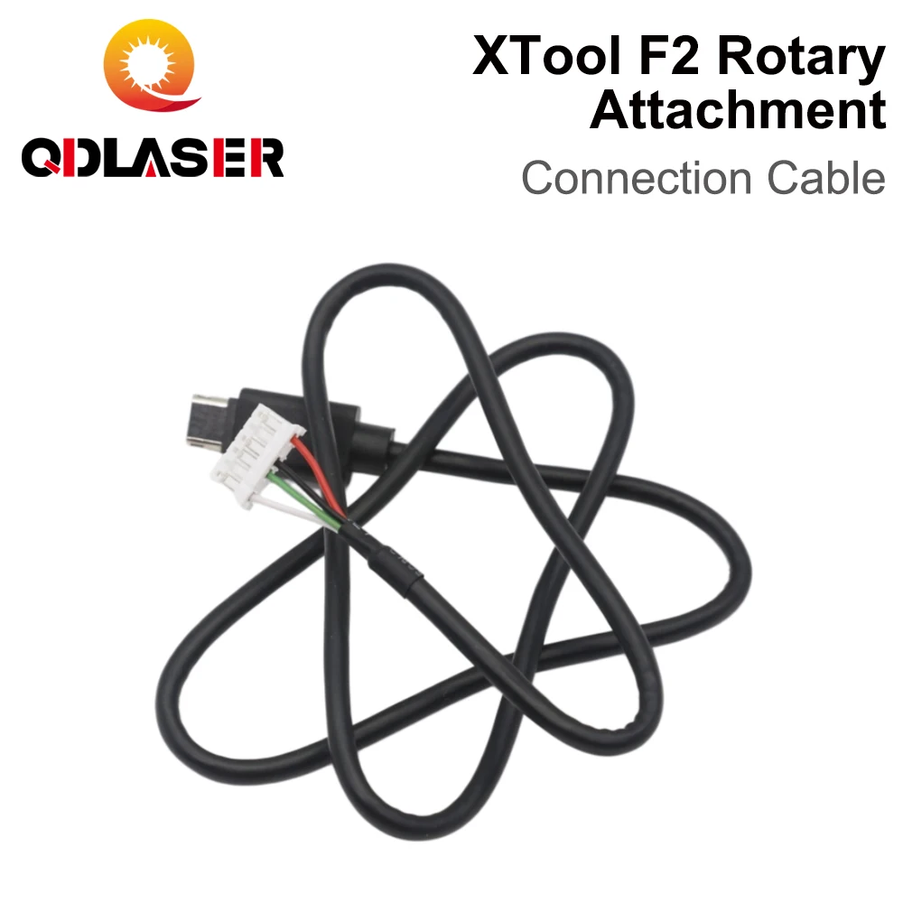 Original XTool F2 Rotary Attachment Connection Cable Extension Wire Cord for Laser Engraver Machine Parts