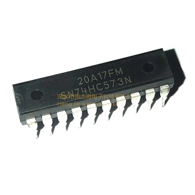 10pcs/Newly imported original SN74HC573N 74HC573 DIP-20 eight bit three state output trigger