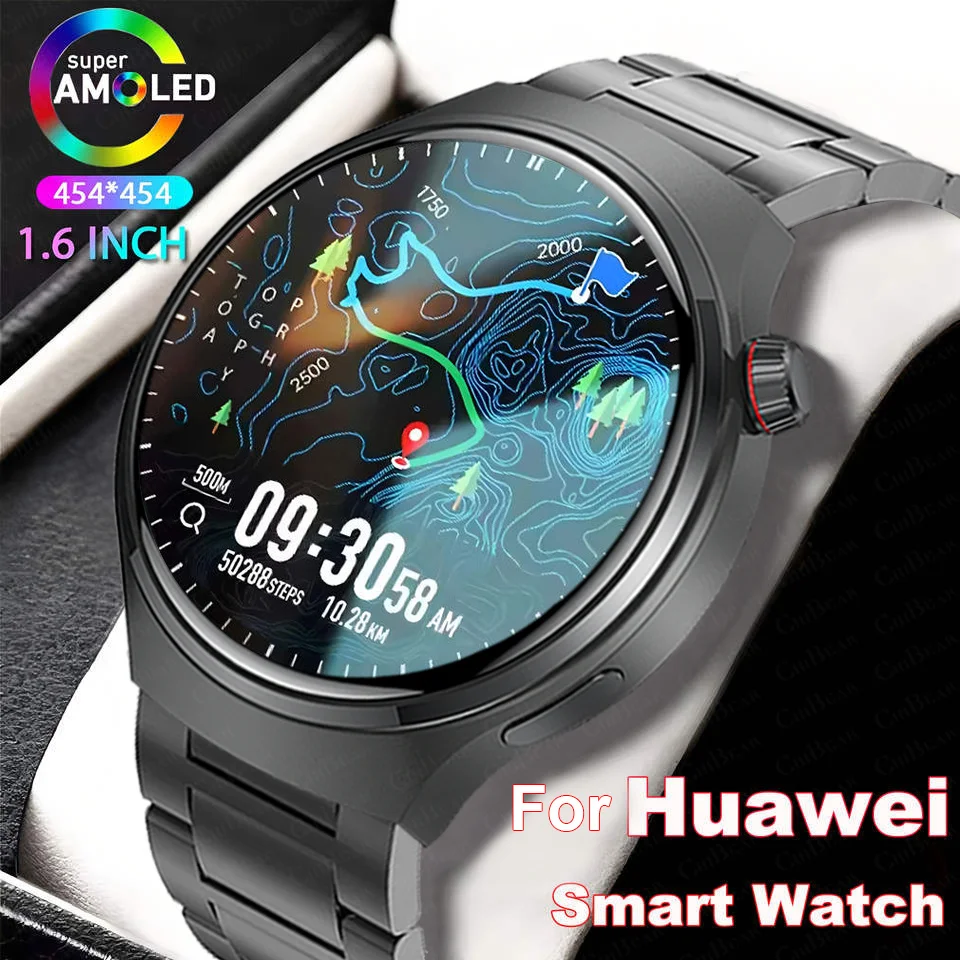 

2025 New For Men Women SmartWatch 1.53‘’ Amoled Phone Call Heart Rate GPS Tracker Sport Waterproof Smart Watch for IOS Android