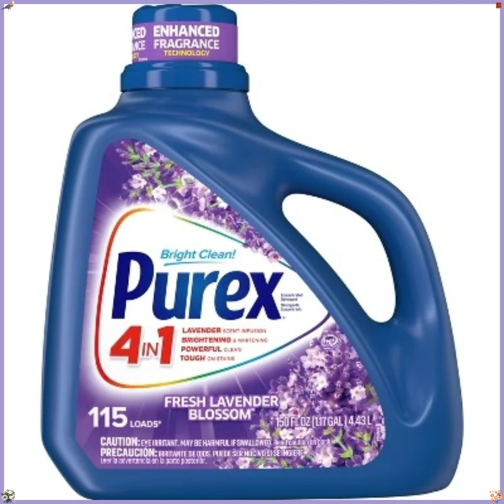 

Purex Fresh Lavender Blossom HE Liquid Laundry Detergent 115 Loads - 150 fl oz