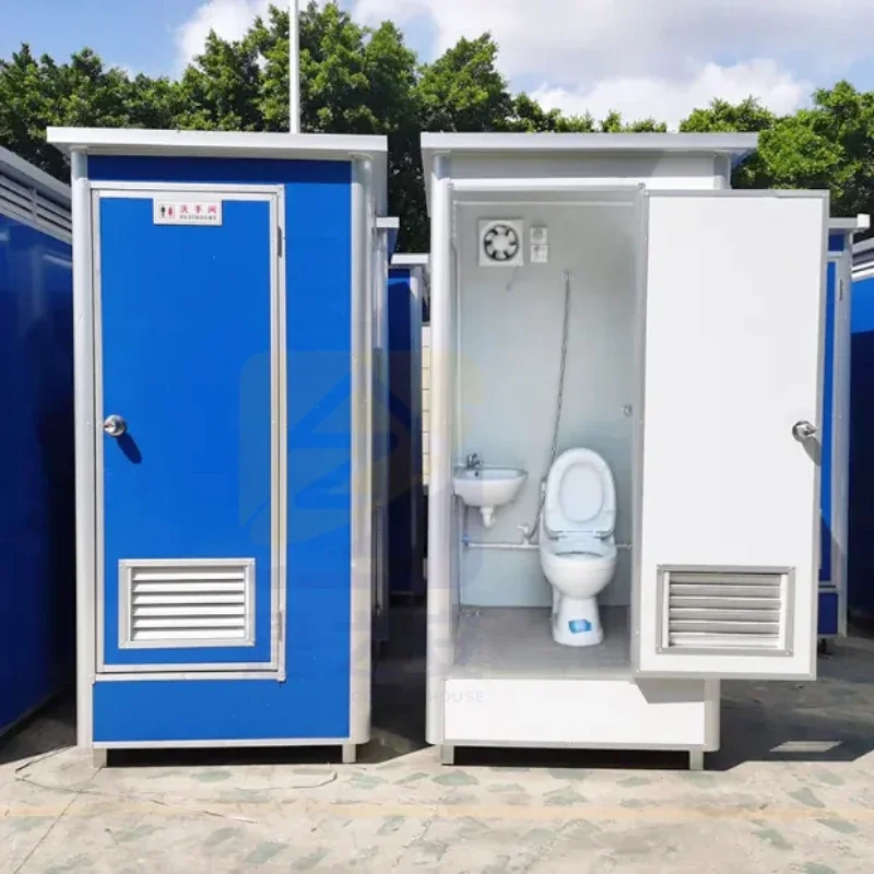 Inodoro de baño móvil modular al aire libre de China, inodoro portátil, wc móvil, inodoro de baño portátil