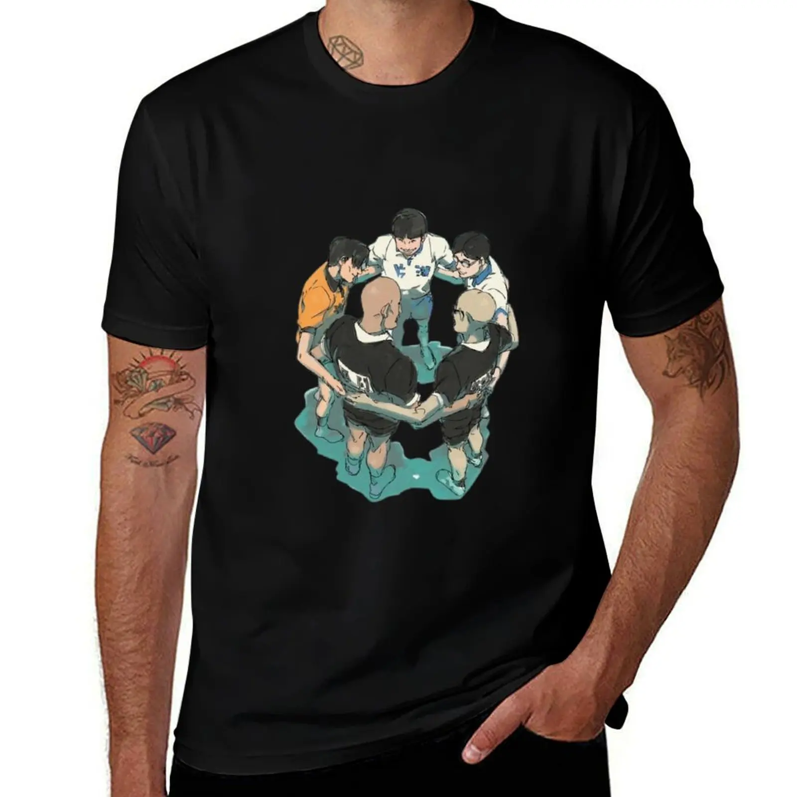 Ping Pong the Animation T-Shirt Holiday All Match T-Shirt