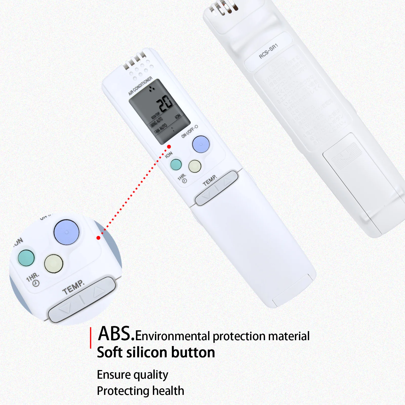 New Remote Control RCS-SR1 RCS-SR2 for Sanyo SAP-S22R KS1872 RCS-SR2 KS2472 air conditioner