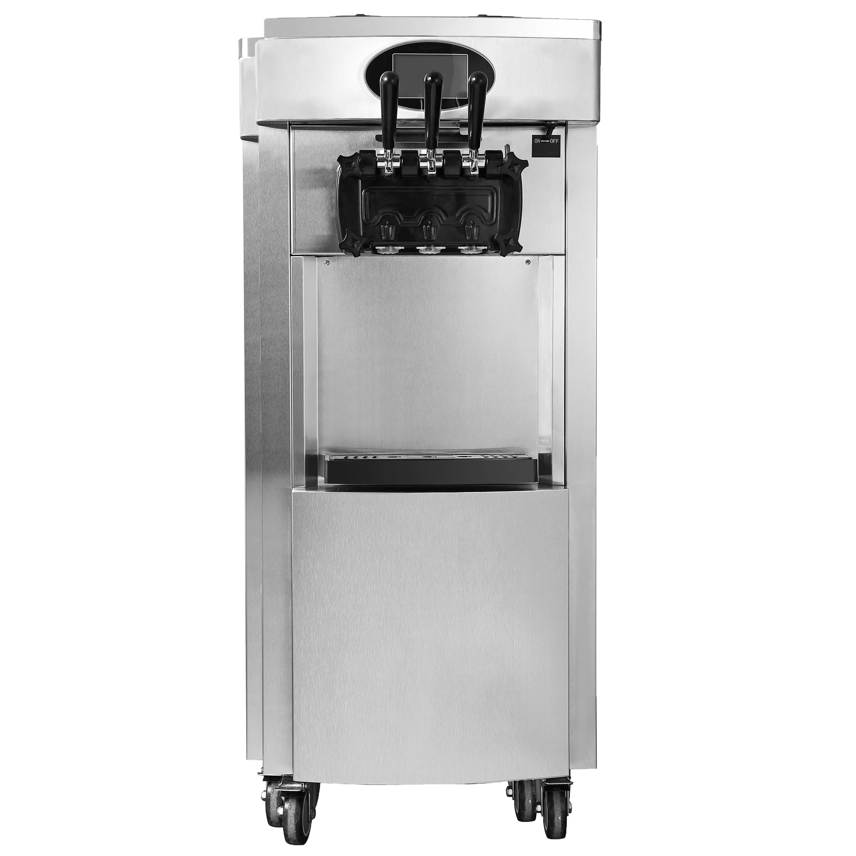 

Factory Supply Stainless Steel 28L/H Portable 3 Flavor Soft Ice Cream Machine Soft Ice Cream Maker Machine