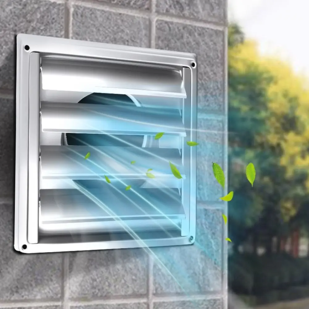 

Vent Systems Stainless Steel Air Vent Duct Grill Square 100/125/150mm Ventilation Cover With Screen Extractor Vent