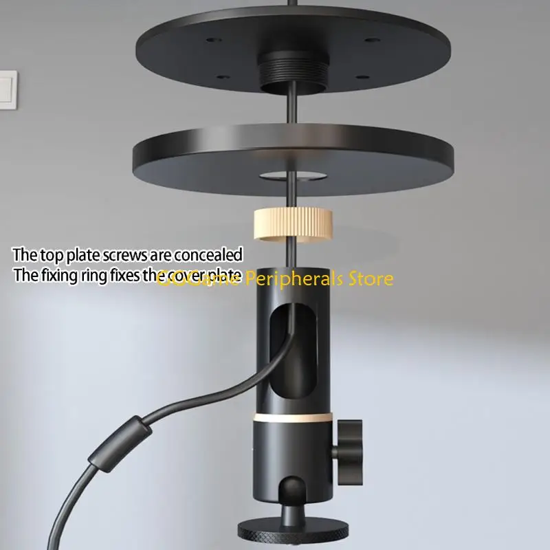 U55B Metal Projectors Ceiling Mount Offers Multiple Adjustment For Optimal Viewing