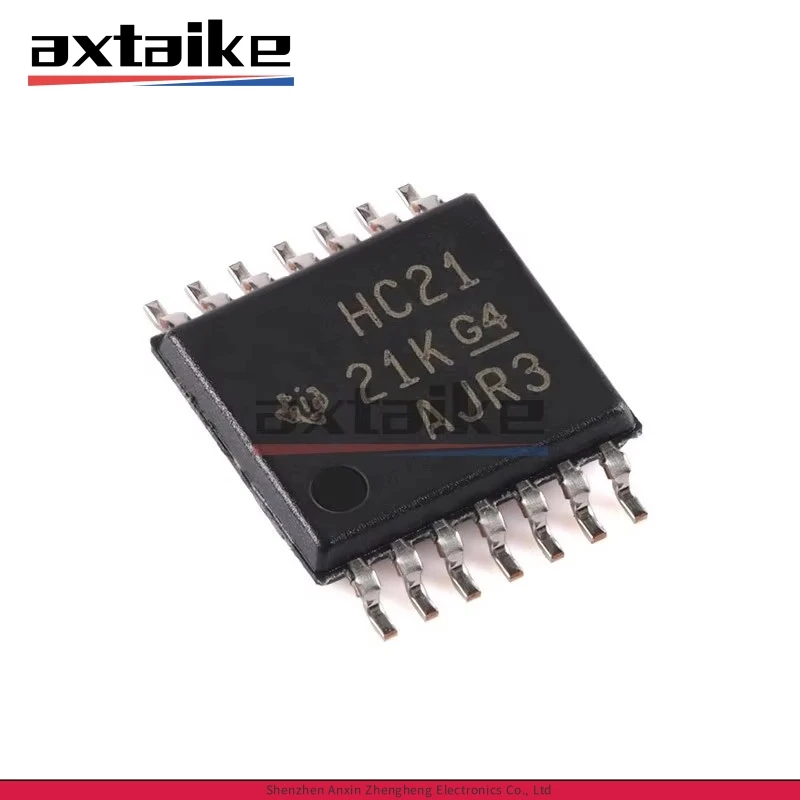 10PCS SN74HC21PWR HC21 TSSOP-14 74HC21PW SN74HC21 SMD Chip Dual 4-Input AND Gates IC