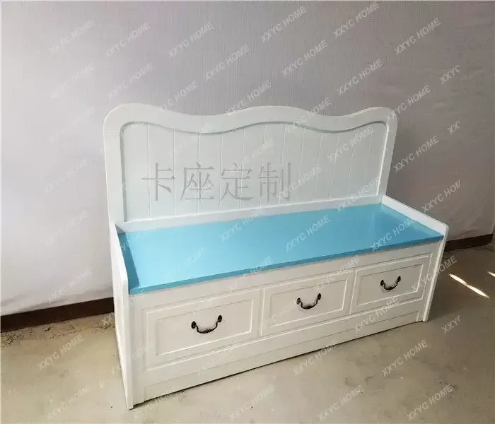 AA home restaurant booth L-shaped corner storage seat box