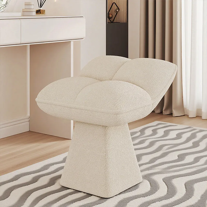 Creative dresser makeup stool cloakroom rotating low stool sofa manicure chair living room small stool shoe changing