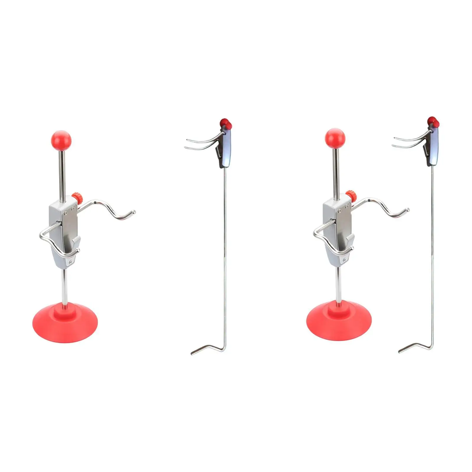 Car Steering Wheel Holder Stand Tool Sturdy Stainless Steel Wheel Alignment Accessory for Automotive Workshop