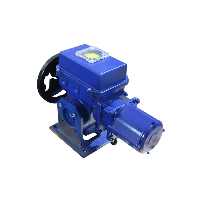 Angular stroke electric actuator AS-25/F30HG local control, local operation